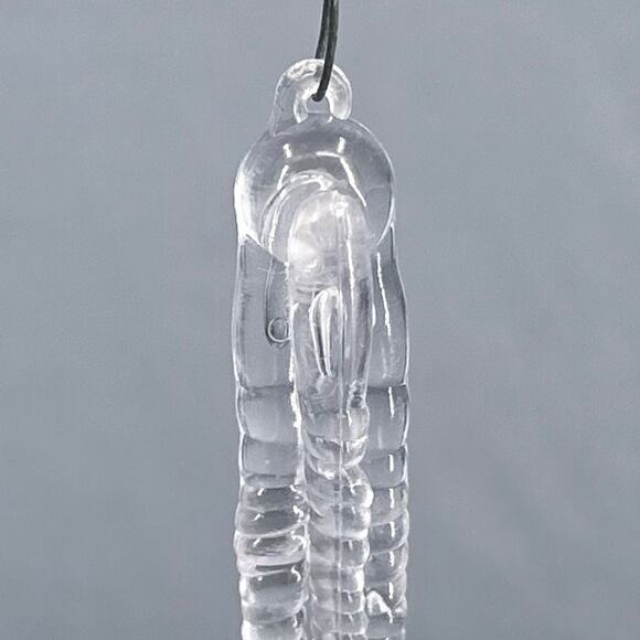 40 VTG Clear Plastic Icicle Ornaments 3 Prong 6” Christmas Winter Holiday Retro - Picture 8 of 16